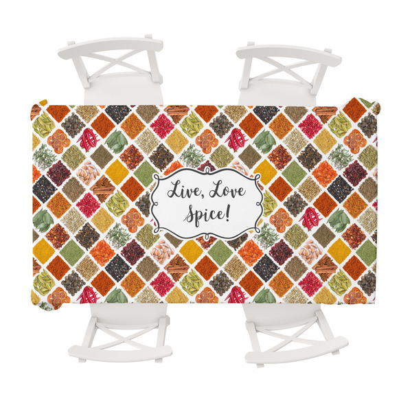 Custom Spices Tablecloth - 58"x102" (Personalized)