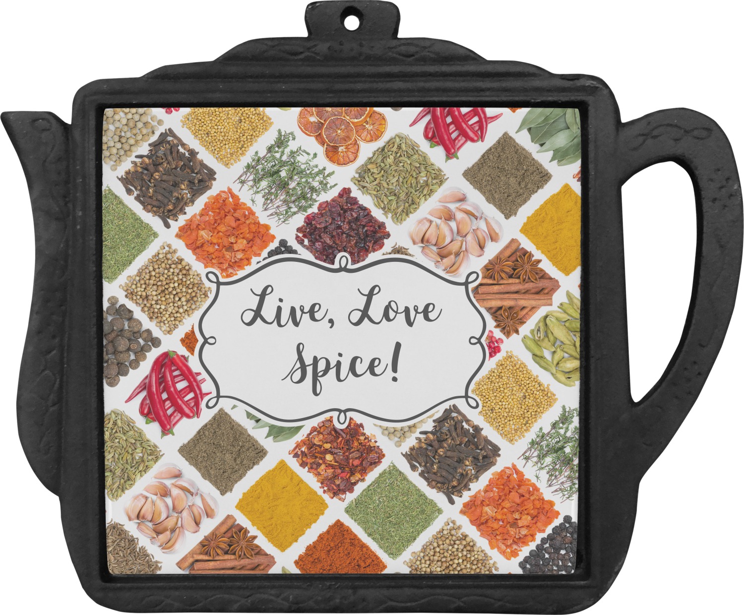 Spices Teapot Trivet (Personalized) YouCustomizeIt