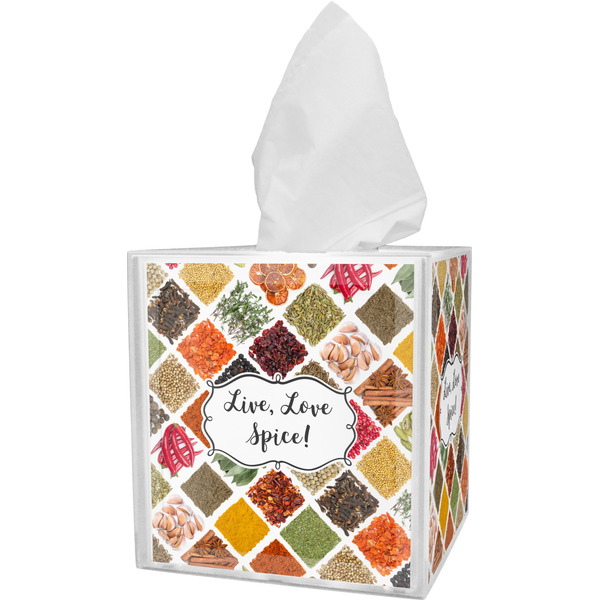 Custom Spices Tissue Box Cover (Personalized)