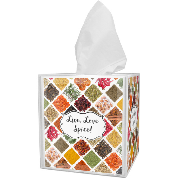 Spices Tissue Box Cover (Personalized)