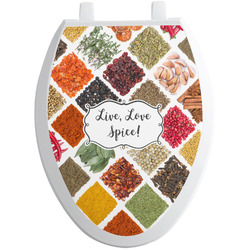 Spices Toilet Seat Decal - Elongated (Personalized)
