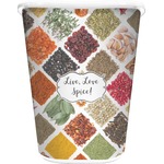 Spices Waste Basket - Double Sided (White)