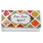 Spices Vinyl Checkbook Cover (Personalized)
