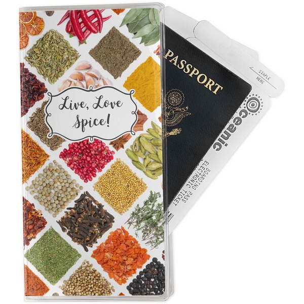 Custom Spices Travel Document Holder