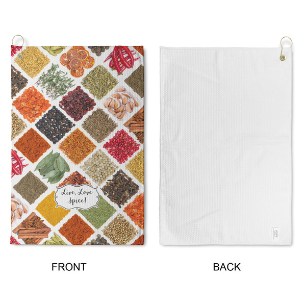 Spices Waffle Weave Golf Towel - Approval