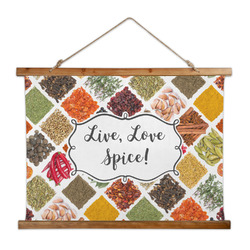 Spices Wall Hanging Tapestry - Wide