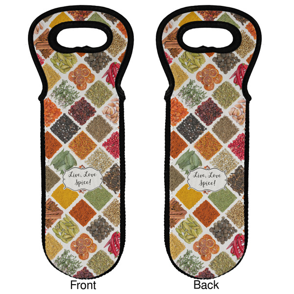 Spices Wine Tote Front & Back
