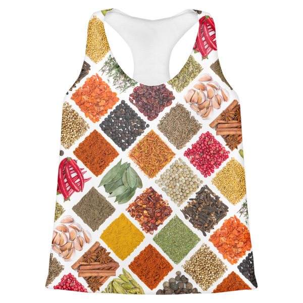 Custom Spices Womens Racerback Tank Top - Large
