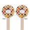 Spices Wooden 6" Stir Stick - Round - Double Sided - Front & Back