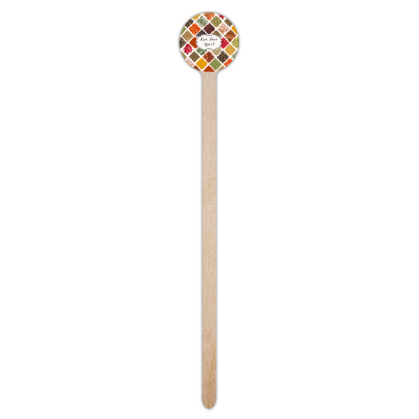 Spices Wooden 7.5" Stir Stick - Round - Single Stick