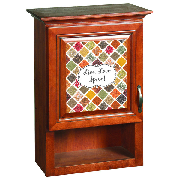 Spices Wooden Cabinet Decal (Medium)