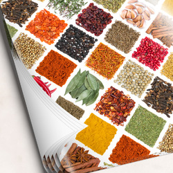 Spices Wrapping Paper Sheets