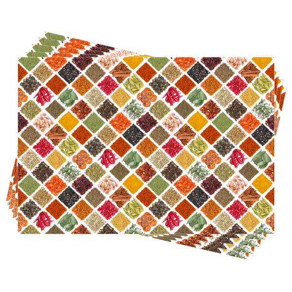 Spices Wrapping Paper - Front & Back - Sheets Approval