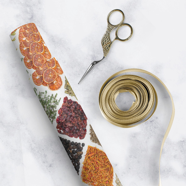 Spices Wrapping Paper Roll - Matte - In Context