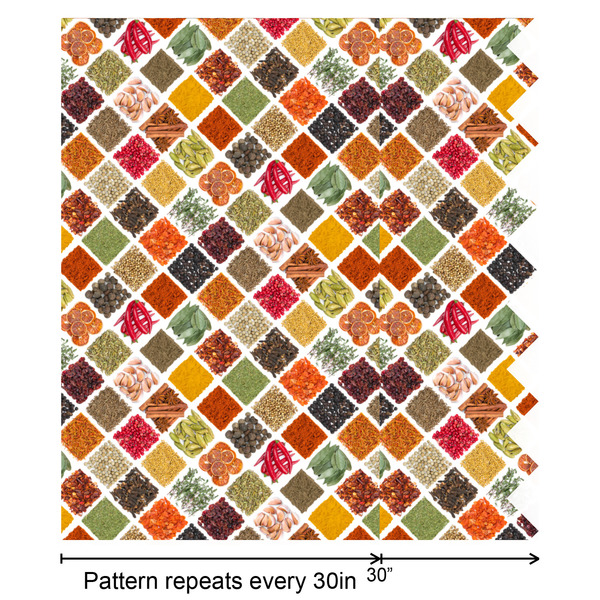 Spices Wrapping Paper Roll - Satin - Partial Roll