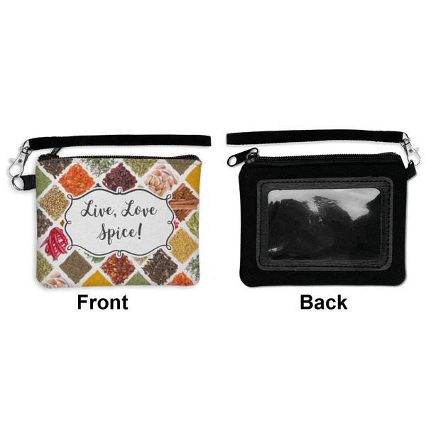 Spices Wristlet ID Cases - Front & Back