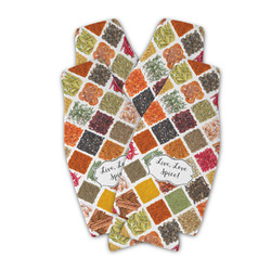 Spices Zipper Bottle Cooler - Set of 4