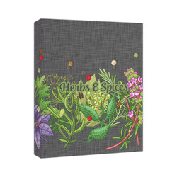 Herbs & Spices Canvas Print - 11x14