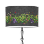 Herbs & Spices 12" Drum Lamp Shade - Poly-film