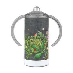 Herbs & Spices 12 oz Stainless Steel Sippy Cup