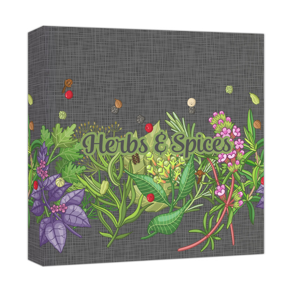 Custom Herbs & Spices Canvas Print - 12x12