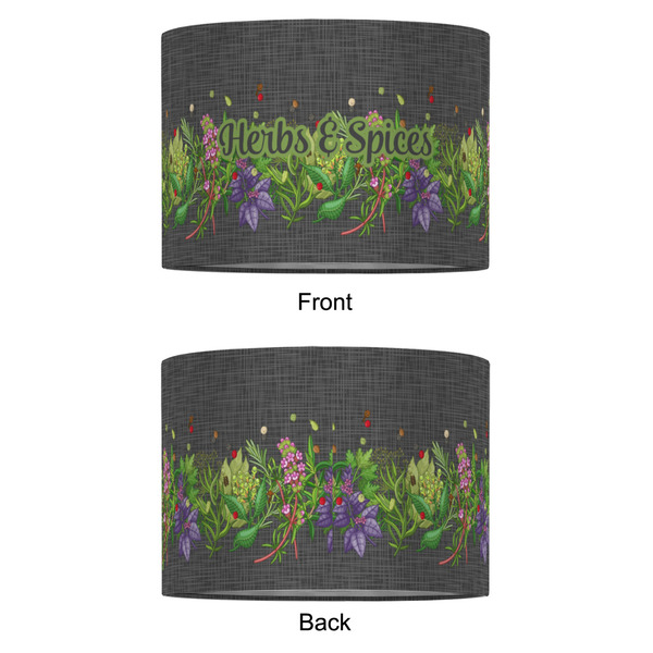 Herbs & Spices 16" Drum Lampshade - APPROVAL (Fabric)