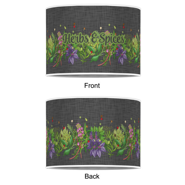 Herbs & Spices 16" Drum Lampshade - APPROVAL (Poly Film)
