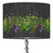 Herbs & Spices 16" Drum Lampshade - ON STAND (Fabric)