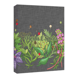 Herbs & Spices Canvas Print - 16x20