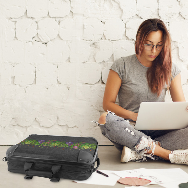 Herbs & Spices 18" Laptop Briefcase - LIFESTYLE