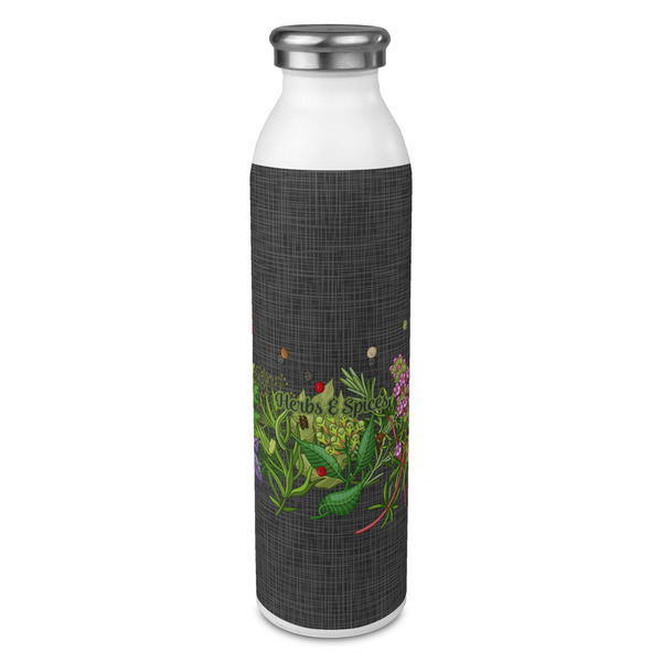 Custom Herbs & Spices 20oz Stainless Steel Water Bottle - Full Print