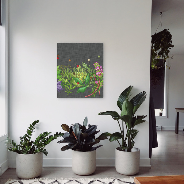 Herbs & Spices 20x24 - Canvas Print - In Context