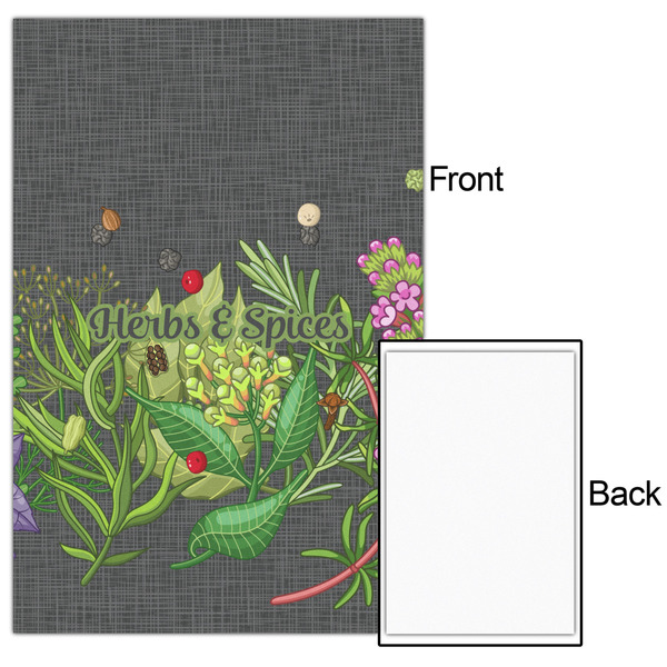 Herbs & Spices 20x30 - Matte Poster - Front & Back