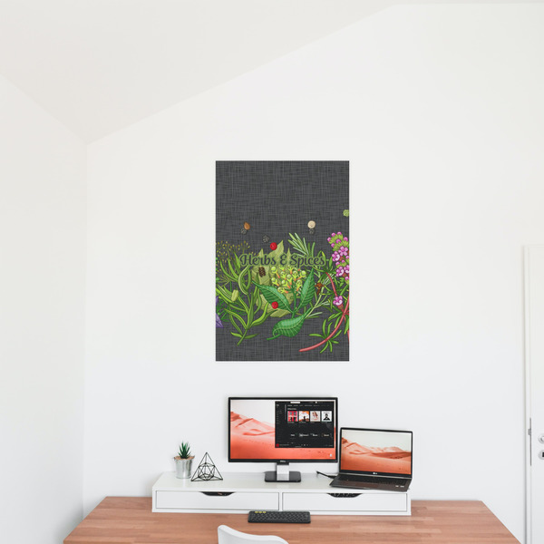 Herbs & Spices 20x30 - Matte Poster - On the Wall