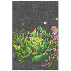 Herbs & Spices Wood Print - 20x30