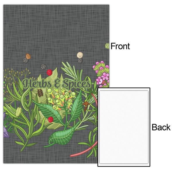 Herbs & Spices 24x36 - Matte Poster - Front & Back