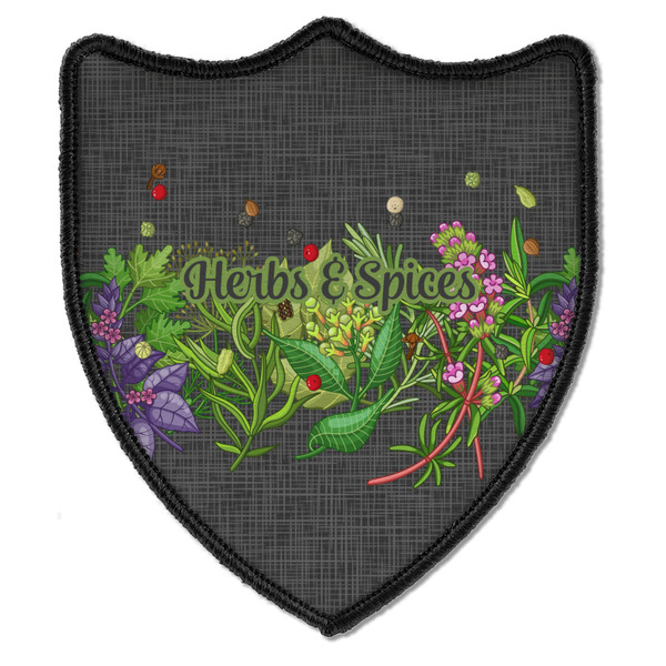Custom Herbs & Spices Iron On Shield Patch B