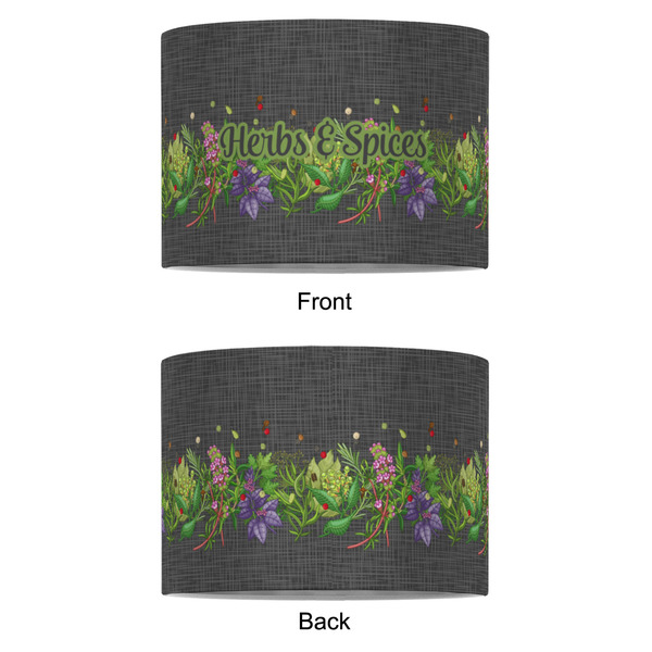Herbs & Spices 8" Drum Lampshade - APPROVAL (Fabric)