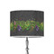 Herbs & Spices 8" Drum Lampshade - ON STAND (Poly Film)
