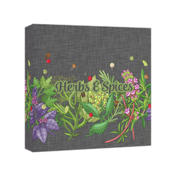 Herbs & Spices Canvas Print - 8x8