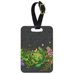 Herbs & Spices Metal Luggage Tag
