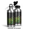 Herbs & Spices Aluminum Water Bottle - Alternate lid options
