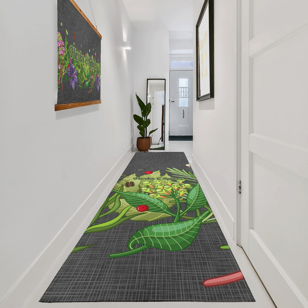 Herbs & Spices Area Rug Sizes - In Context (vertical)