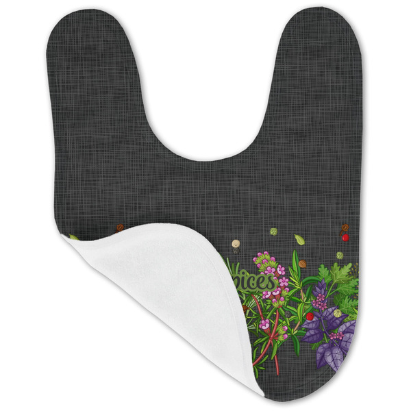 Herbs & Spices Baby Bib - AFT folded