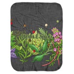 Herbs & Spices Baby Swaddling Blanket (Personalized)