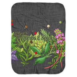 Herbs & Spices Baby Swaddling Blanket (Personalized)