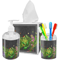 Herbs & Spices Acrylic Bathroom Accessories Set