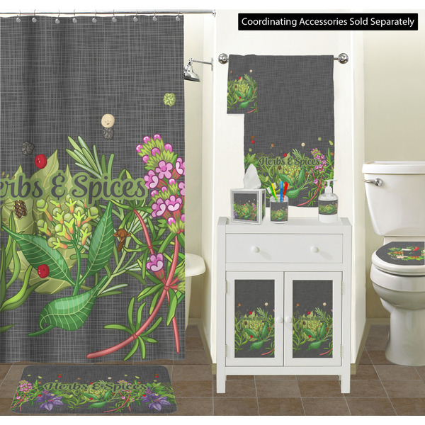 Herbs & Spices Bathroom Scene