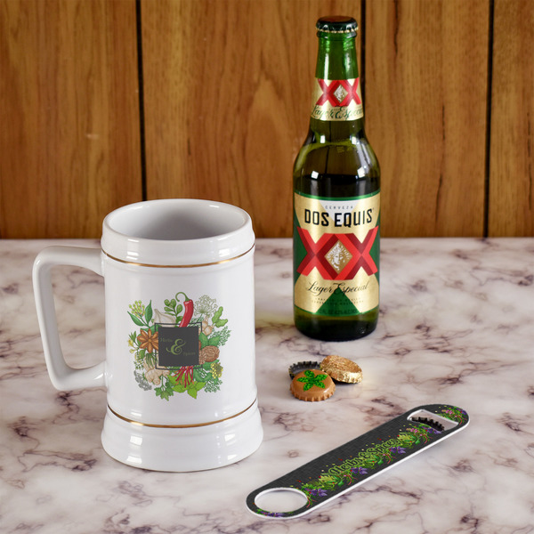 Herbs & Spices Beer Stein - In Context