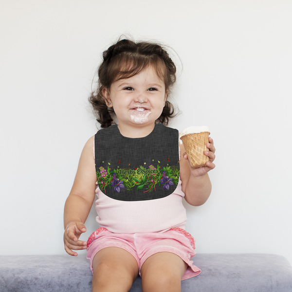 Herbs & Spices Bib Lifestyle Girl